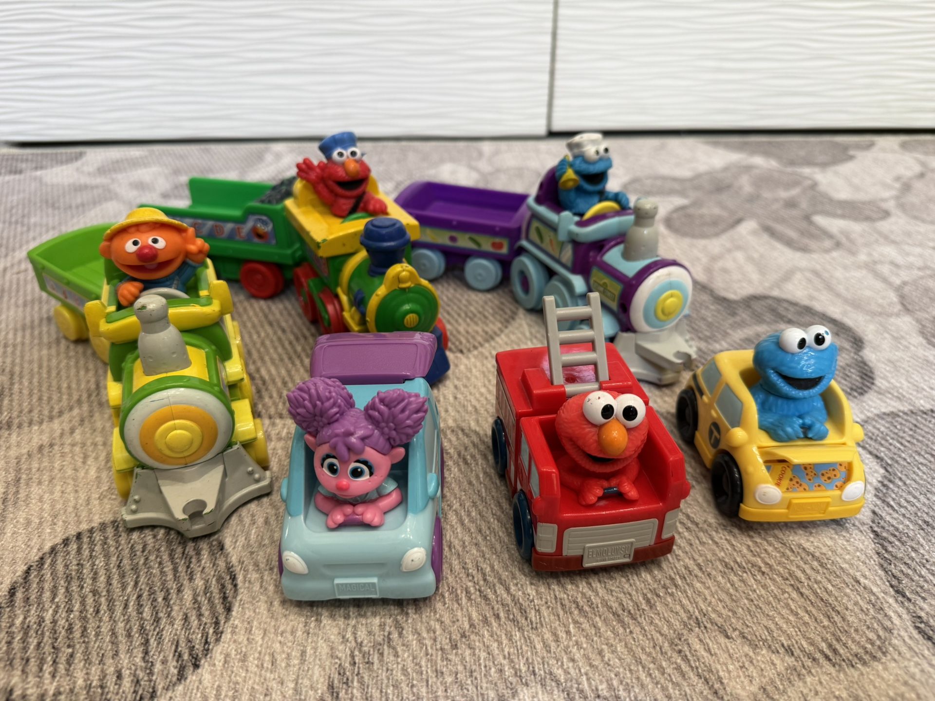 Sesame Street Cars And Trains