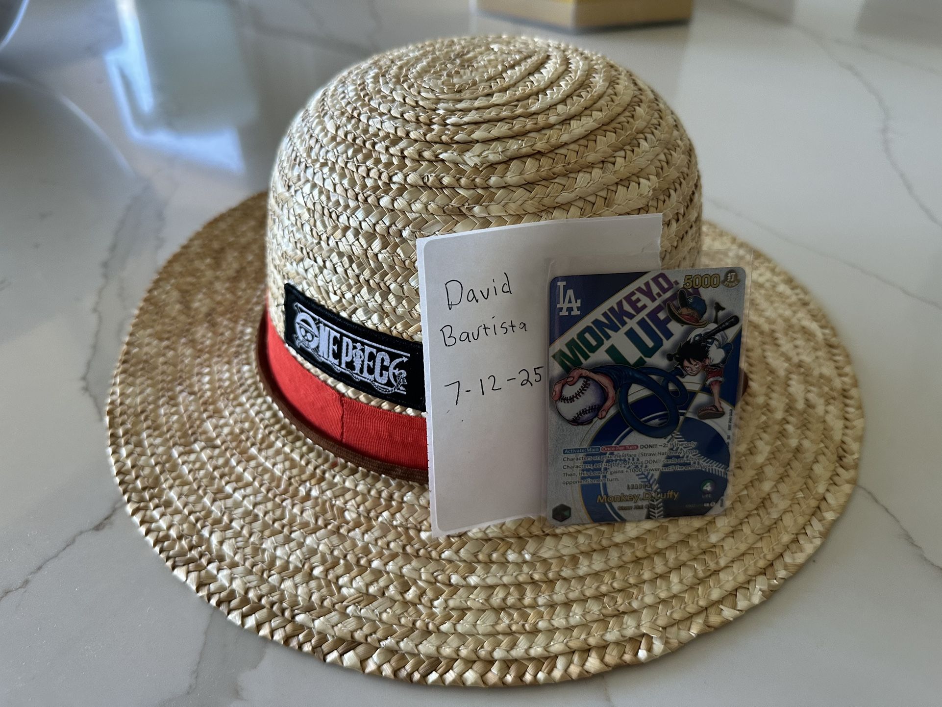 Dodgers X One Piece Monkey D Luffy Promo