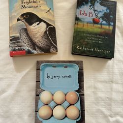 TWEENS’ HIT NOVELS: “Eggs,” “Ida B,” & “Frightful’s Mountain,” NEW