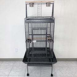 New $155 Large 68” Parrot Bird Cage for Parakeets Cockatiel Chinchilla Conure Cockatoo Lovebird Parakeet 
