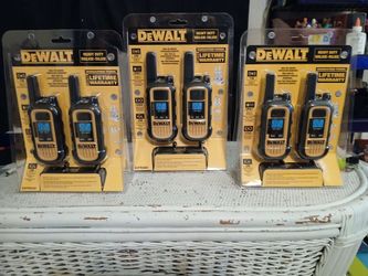 Dewalt Walkie Talkies Brand New