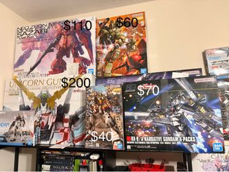 Gundam/Gunpla sale