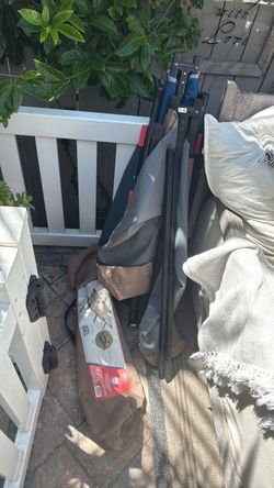 Two - very gently used camping cots