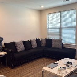 Black Sectional Sofa