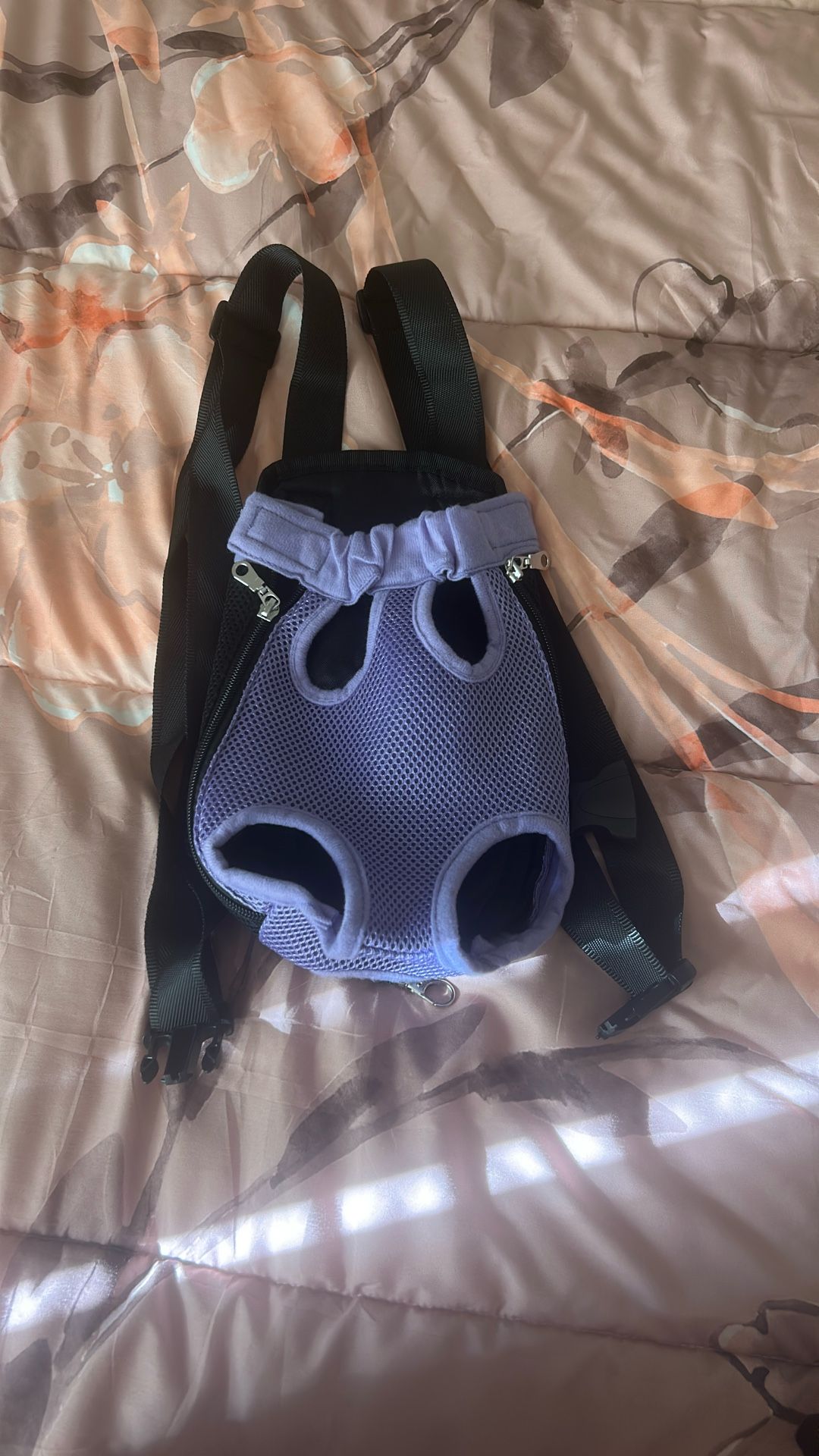 Dog Carrying Backpack (size X small).