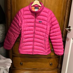 Girls Patagonia Pink Down Puffer