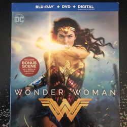 Wonder Woman Blu Ray And DVD Combo