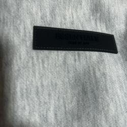 Light Oat Essentials Hoodie Xl