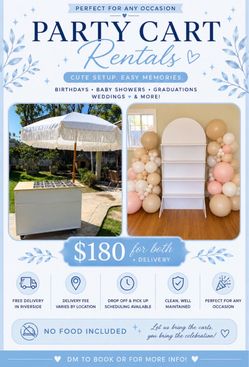 Party Cart Rentals ✨