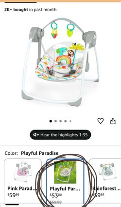 Bright stars swing