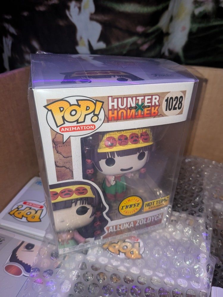 Funko POP! Hunter X Hunter ALLUKA ZOLDYCK  (CHASE) #1028  Hot Topic Exclusive!