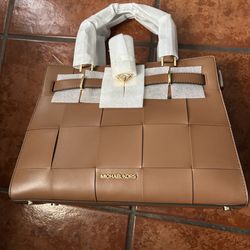 Michael Kors gramercy medium hatchel