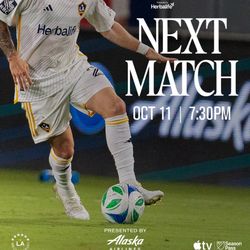 2 Tickets With A Free Beer Voucher  For LA Galaxy Vs Dallas 10/11/25