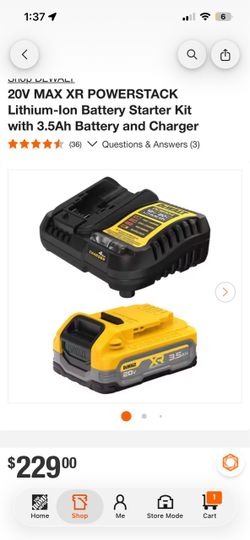DeWalt 20V  Battery