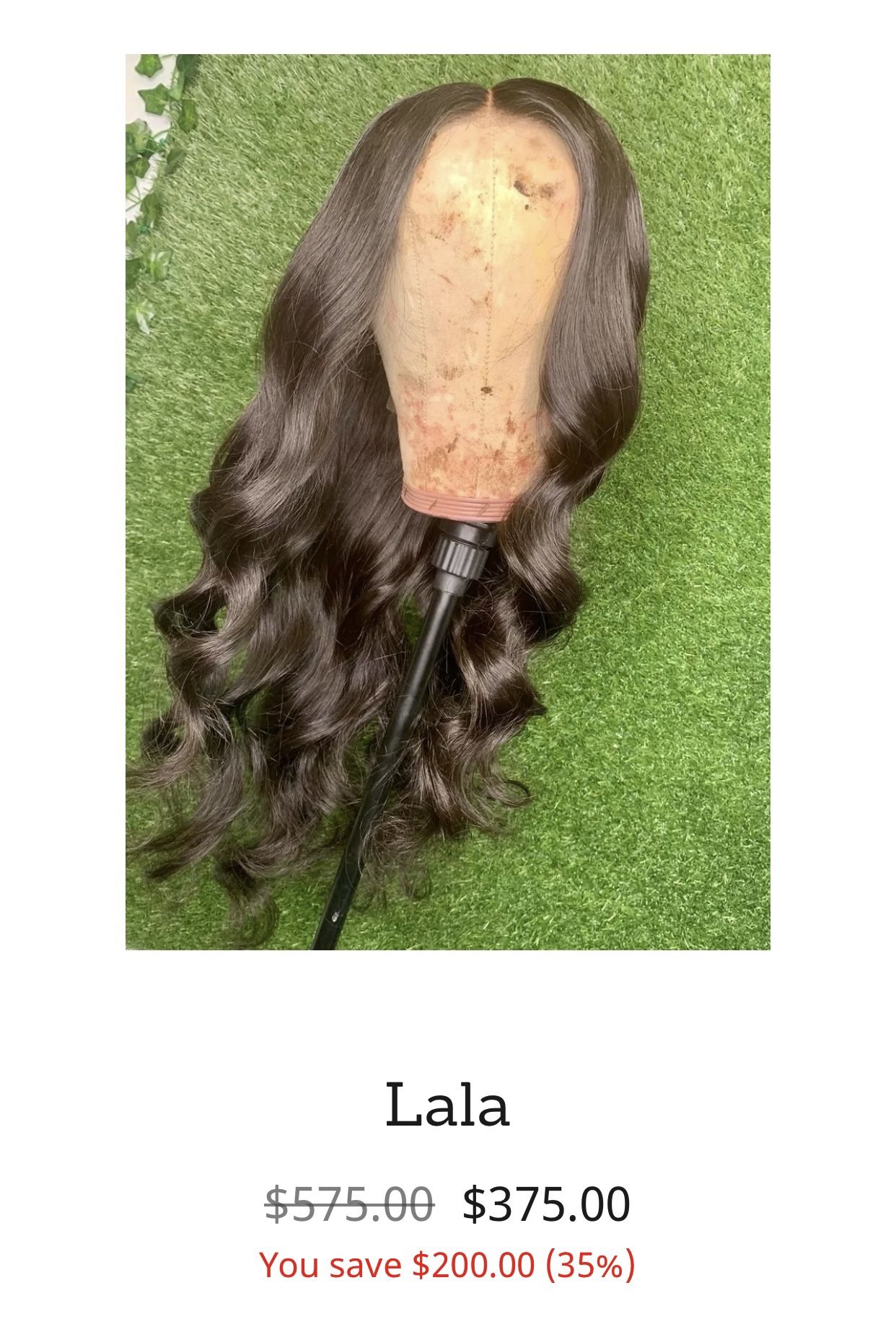 Lala- Human hair 30”