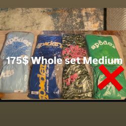 Sp5der FullSets  Medium And Smalls 