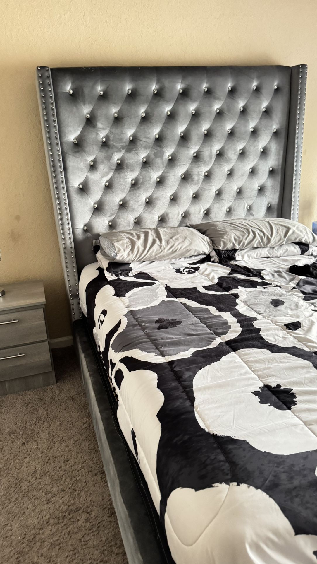 Queen bed frame
