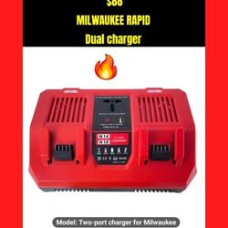 Milwaukee Dual Rapid Charger Batteries Impacts TOOLS 🔧 AUTOMOTIVE 