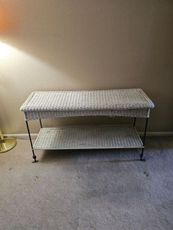Wicker/Metal buffet