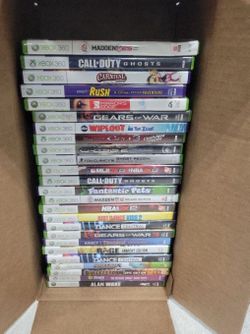 Different Xbox 360 games