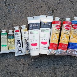Artist Colors Oil Paint 10 Tubes, New