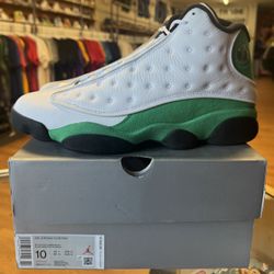 New Jordan 13 Lucky Green Size 10 