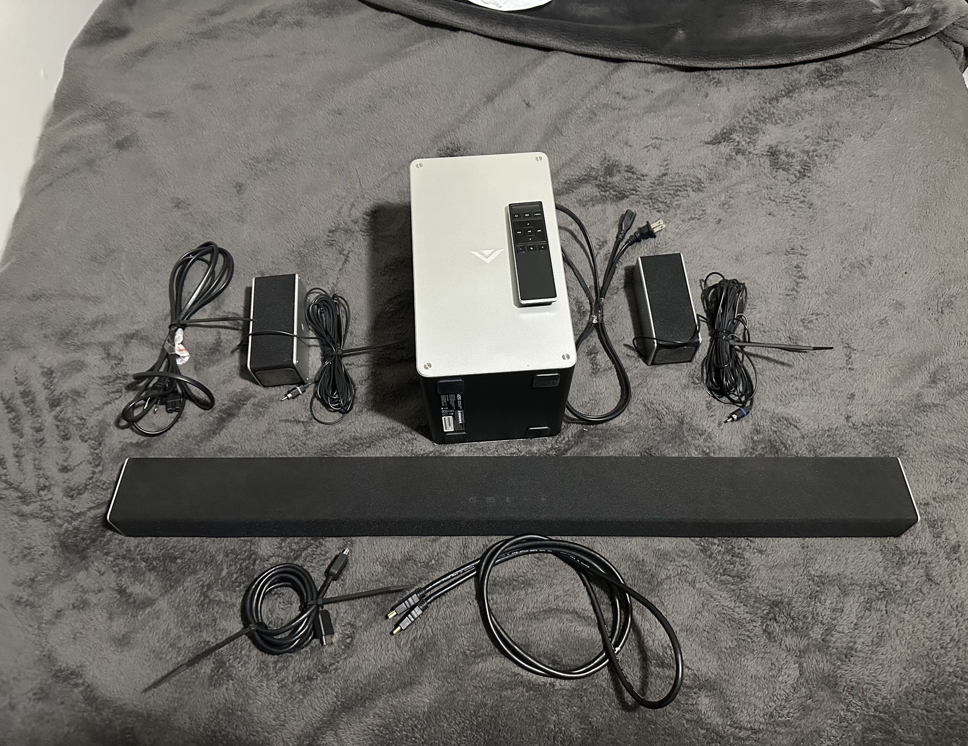 Vizio Sound Bar/subwoofer/speakers