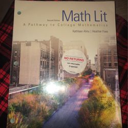 Math Lit Book BRAND NEW
