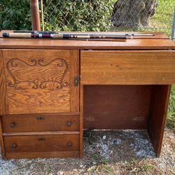 Antique Wooden Desk