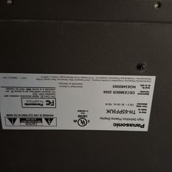 Panasonic TH-65PF9UK HIGH DEFINITION PLASMA