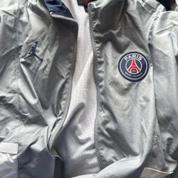 Jordan Paris Zip Up Windbreaker M 