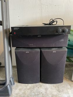 Jamo Speakers And Amp 