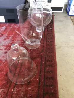 Glass vases