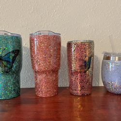 Acrylic/epoxy Design Tumblers/cups