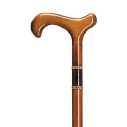 Unisex derby handle Walking Cane and Wooden Walking Stick Nice!