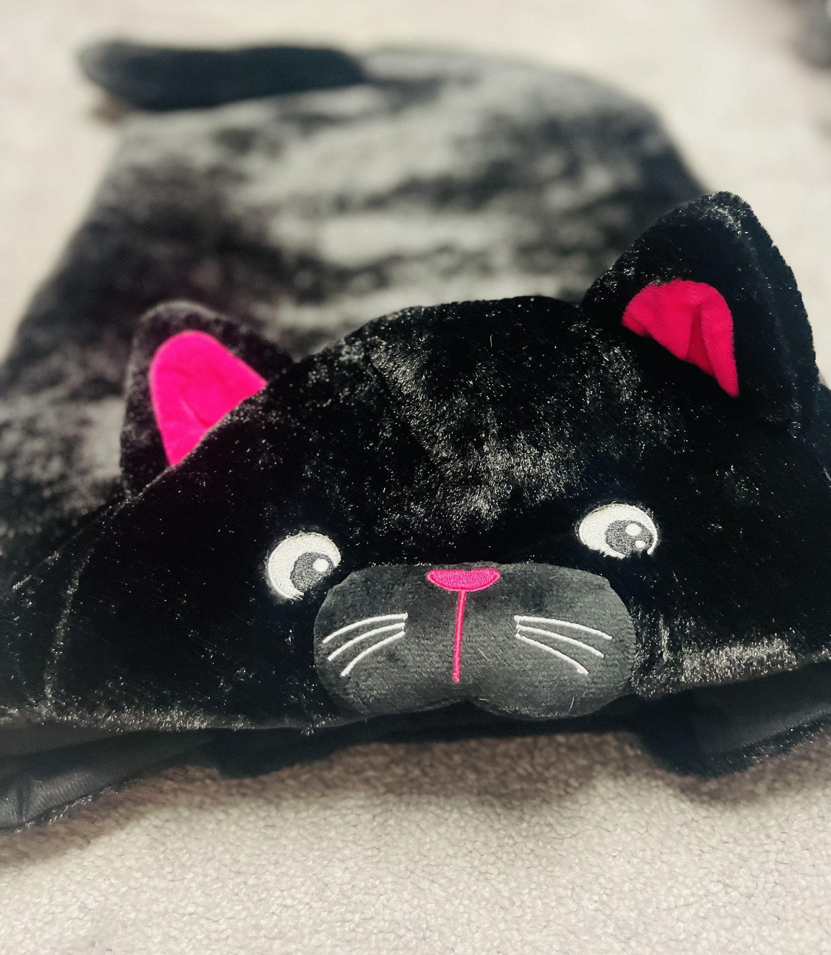 Black Cat Halloween Dog Costume Size M/L