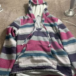 Roxy Hooded Pancho Size Small