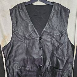 Leather Vest