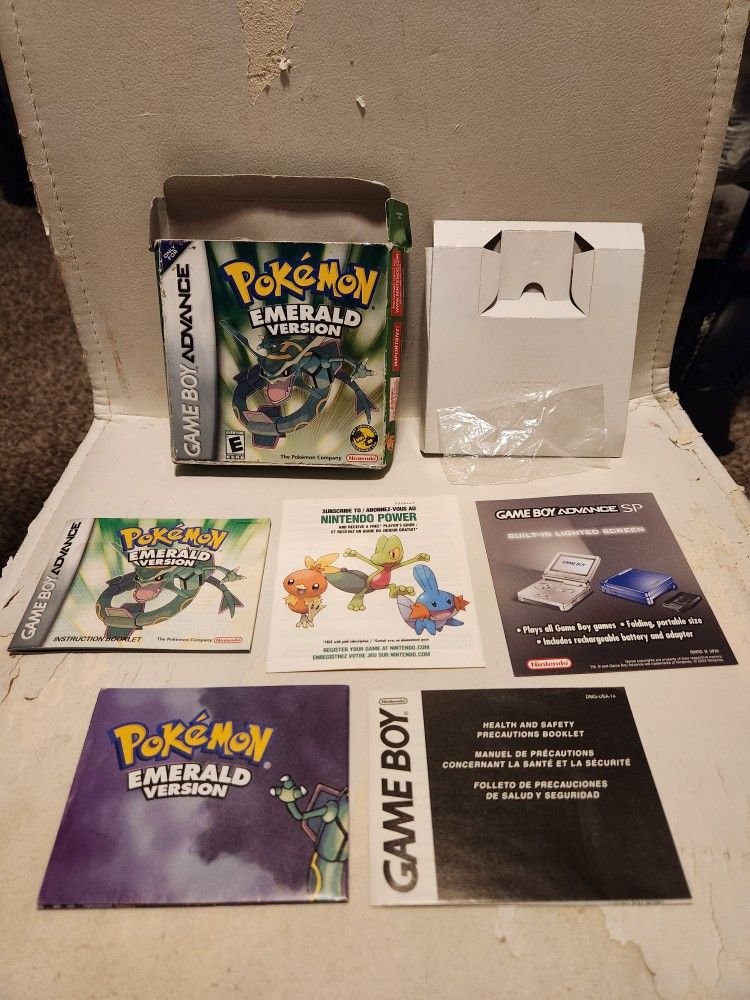 Pokémon ( Box And Manuals Only ) ( Trade Only ) For Nami Card