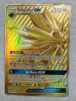 Solgaleo GX (Secret Rare)