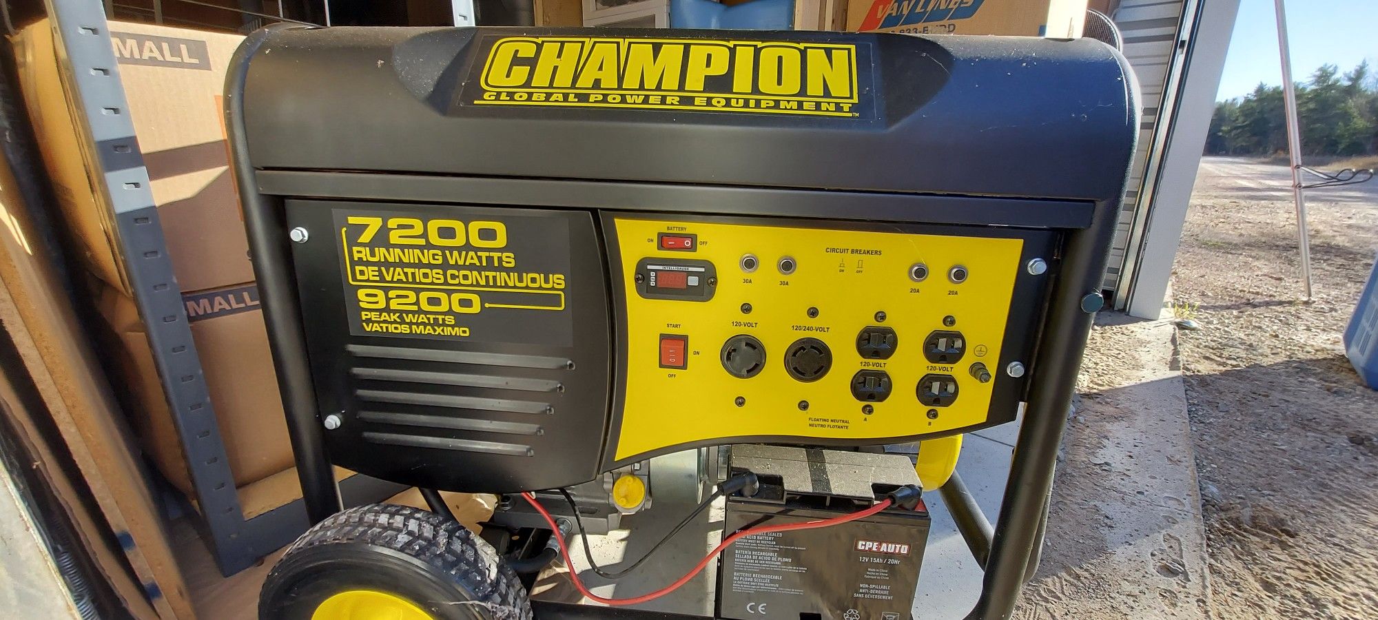 Champion 7200W Generator
