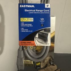 11 EASTMAN® 6' Electrical Range Cord Cable Electric  para Estufa