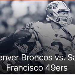 Denver Broncos vs 49ers
