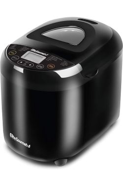 Broken Peice Working Great, Elite Gourmet Programmable Bread Maker, 2 lb Loaf, 3 Sizes, 19 Presets incl. Gluten-Free, 