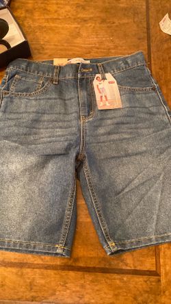 Boys size 16 Levi jean shorts