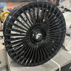 24” Forgiato Trimestre Wheels In Stock Financing Available No Credit Needed 8000$ (Set Of 4)