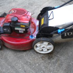 TORO 21"SELF PROPELLED REAR BAGGER 