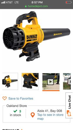 DeWalt Cordless Leaf Blower