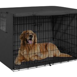 36 inches Dog Crate Cover - Durable Polyester Pet Kennel Cover Wire Dog Crate - Black NEW