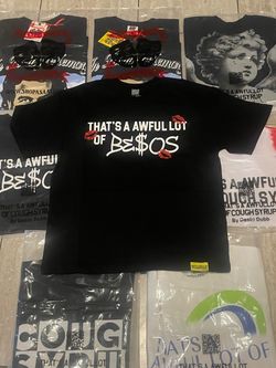 That's A Awful Lot of Besos Black Graphic Tee